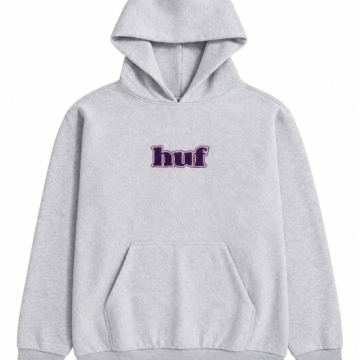 Light Heather Grey Pullover Hoodie